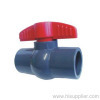 1/2''-4'' CxC Plastic ball valve, T Handle