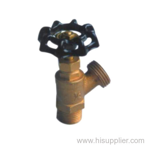 1/2''-3/4'' Brass boiler drain With Stuffing Box, 125WOG