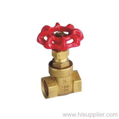 1/4''-4'' F/F Brass gate valve Screwed-in Bonnet Non-Rising Stem 200WOG