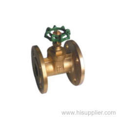 1/2''-4'' Flanged Brass gate valve Screwed-in Bonnet Non-Rising Stem PN16