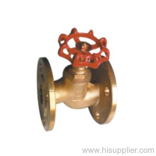 1/2''-2'' Brass flange stop valve Heavy Cast Hand Wheel PN16