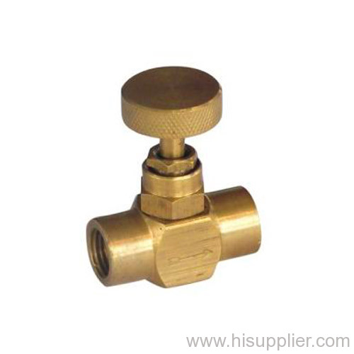 1/4'' Brass F/F Needle Valve 500PSI