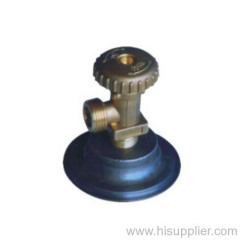 Brass LPG cylinder valve Inlet is W19.8x1/14;outlet is W21.8x1/14LH ;DN7