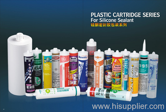 300ml plastic cartridge for silicone sealant