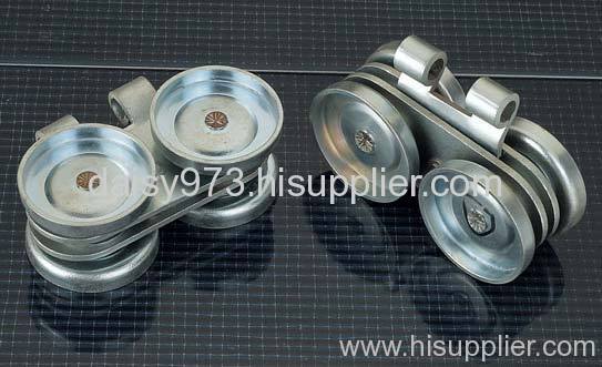 castors pulley