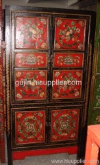 Tibetan painted big cabinet