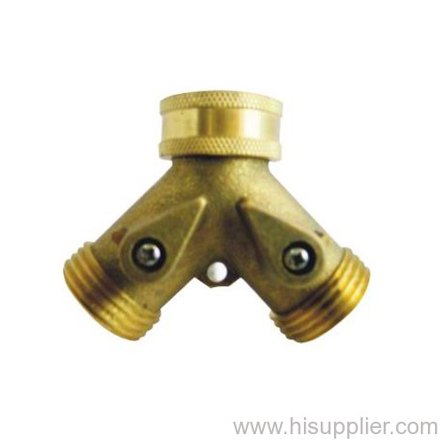 3/4'' brass 3 way hose ball valve