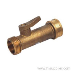 brass Straight shut - off