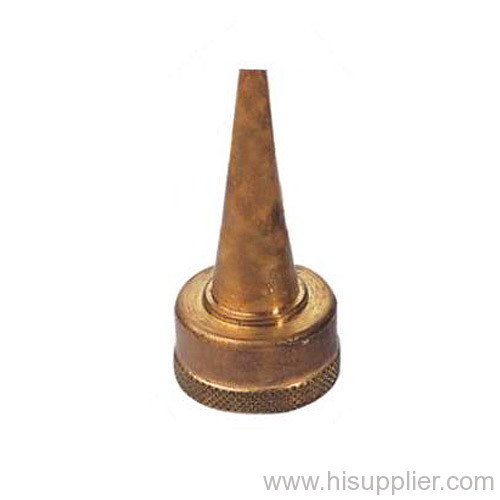 3/4'' Brass female hose fitting with stainless steel head