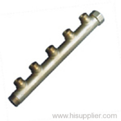 3/4''-1'' male/female 7-way manifold nickel plating