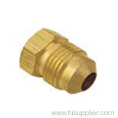 3/8FL brass flare plug