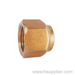 brass female flare nut