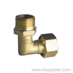 1418×1/2';1014×1/2' Brass Male Pex-al-Pex Elbow