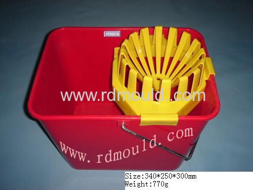 Injection Plastic towing bucket Mould