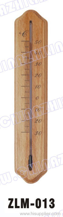 In/Outdoor And Garden Thermometer-Wooden