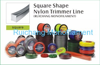 square shape trimmer line