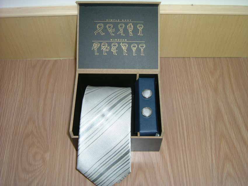 silk woven tie box