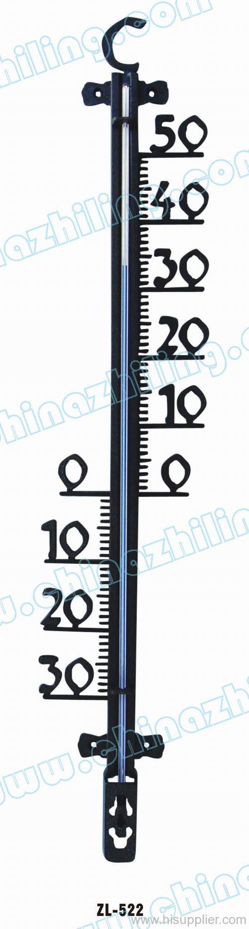 In/OutDoor And Garden Thermometer-Plastic&metal