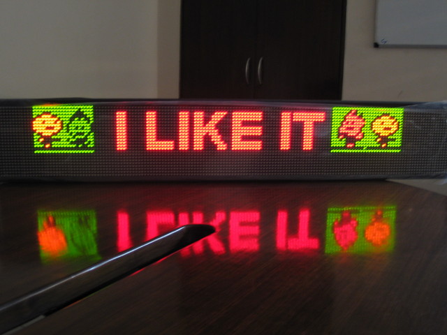 Indoor Double-color LED display