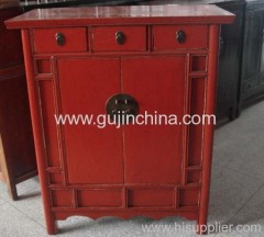 Gansu old red cabinet