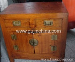 China old elm wood cabinet