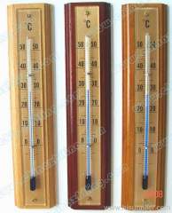 In/Outdoor And Garden Thermometer-Wooden