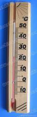 In/Outdoor And Garden Thermometer-Wooden