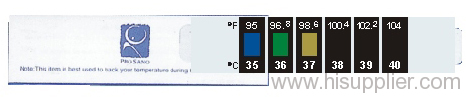 liquid crystal thermometer-forehead thermometer