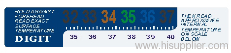 liquid crystal thermometer-forehead thermometer