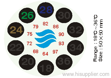 liquid crystal thermometer-Aquatic animals thermometer