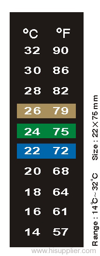 liquid crystal thermometer-Aquatic animals thermometer