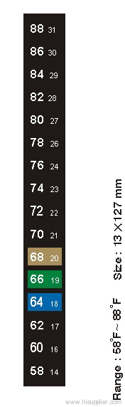 liquid crystal thermometer-Aquatic animals thermometer