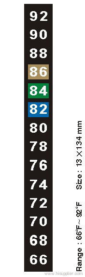 liquid crystal thermometer-Aquatic animals thermometer