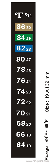 liquid crystal thermometer-Aquatic animals thermometer