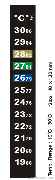 liquid crystal thermometer-Aquatic animals thermometer