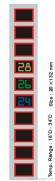 liquid crystal thermometer-Aquatic animals thermometer