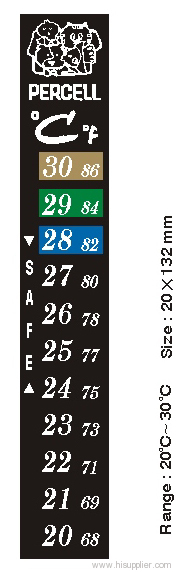 liquid crystal thermometer-Aquatic animals thermometer