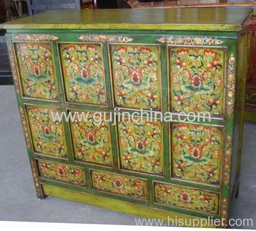 Tibetan reproduction cabinets