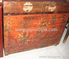 Old Mongolia decoration cabinet