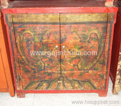 Antique decoration cabinet
