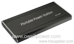 Universal battery bank for laptop