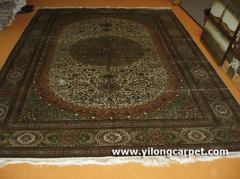 silk rug