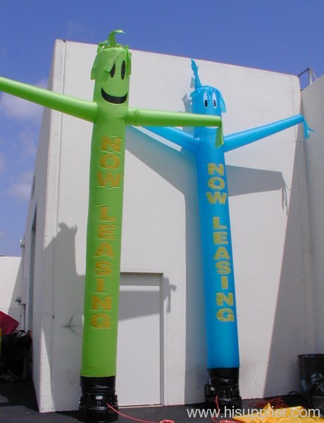 Inflatable air dancers