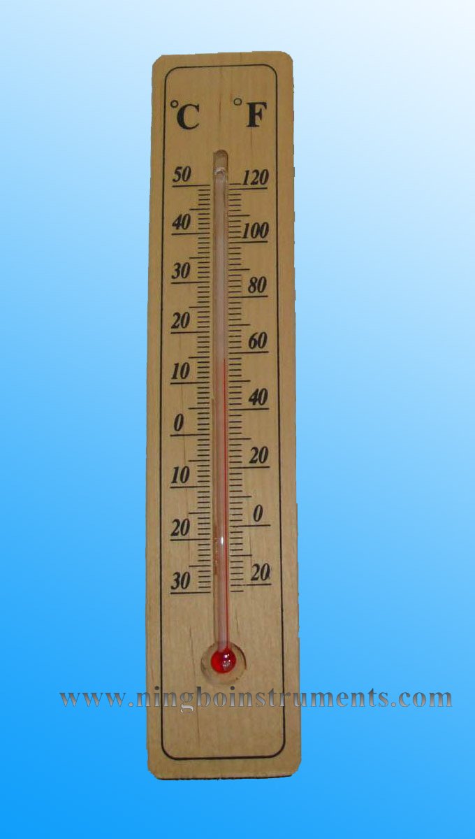 Wood thermometer