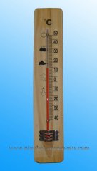 Wood thermometer