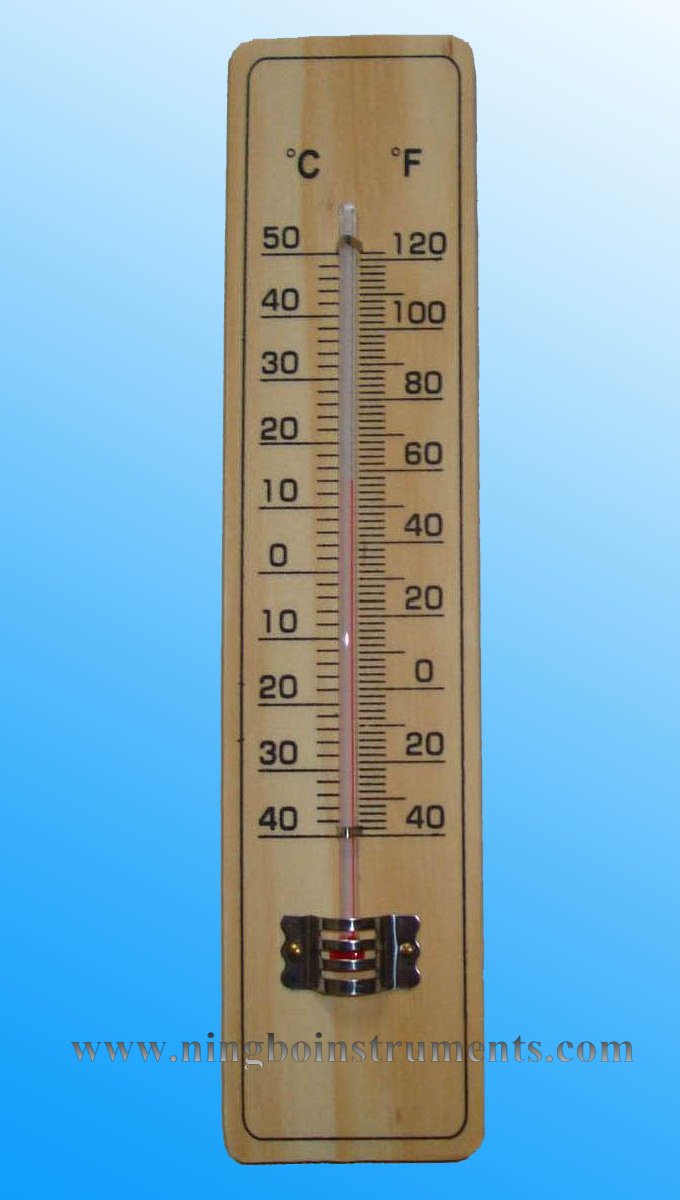 Wood thermometer