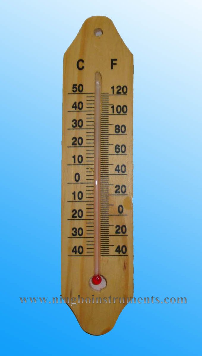 Wood thermometer