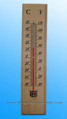 Wood thermometer