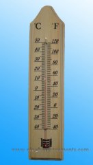 Wood thermometer