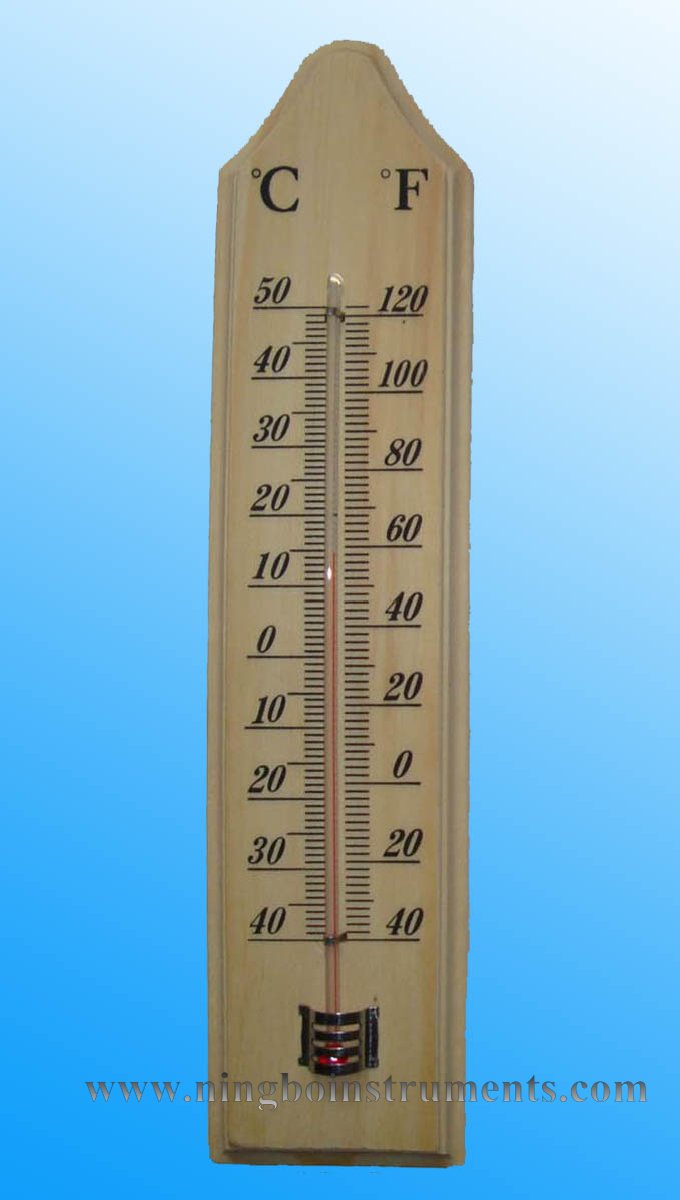 Wood thermometer